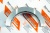D02A-111-40+B D02A-323-40+BВкладыши комплект (верхний, нижний) коренные упорные коленчатого вала THRUST BEARING, CRANKSHAFT Взаимозаменяемые номера: D02A-111-40, D02A11140, D02A-323-40, D02A32340